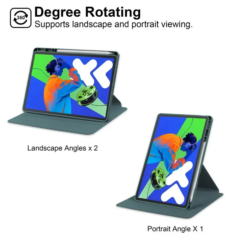 Lenovo IdeaTab Pro 12.7 Case – 360° Stand & Pen Holder TB373FU