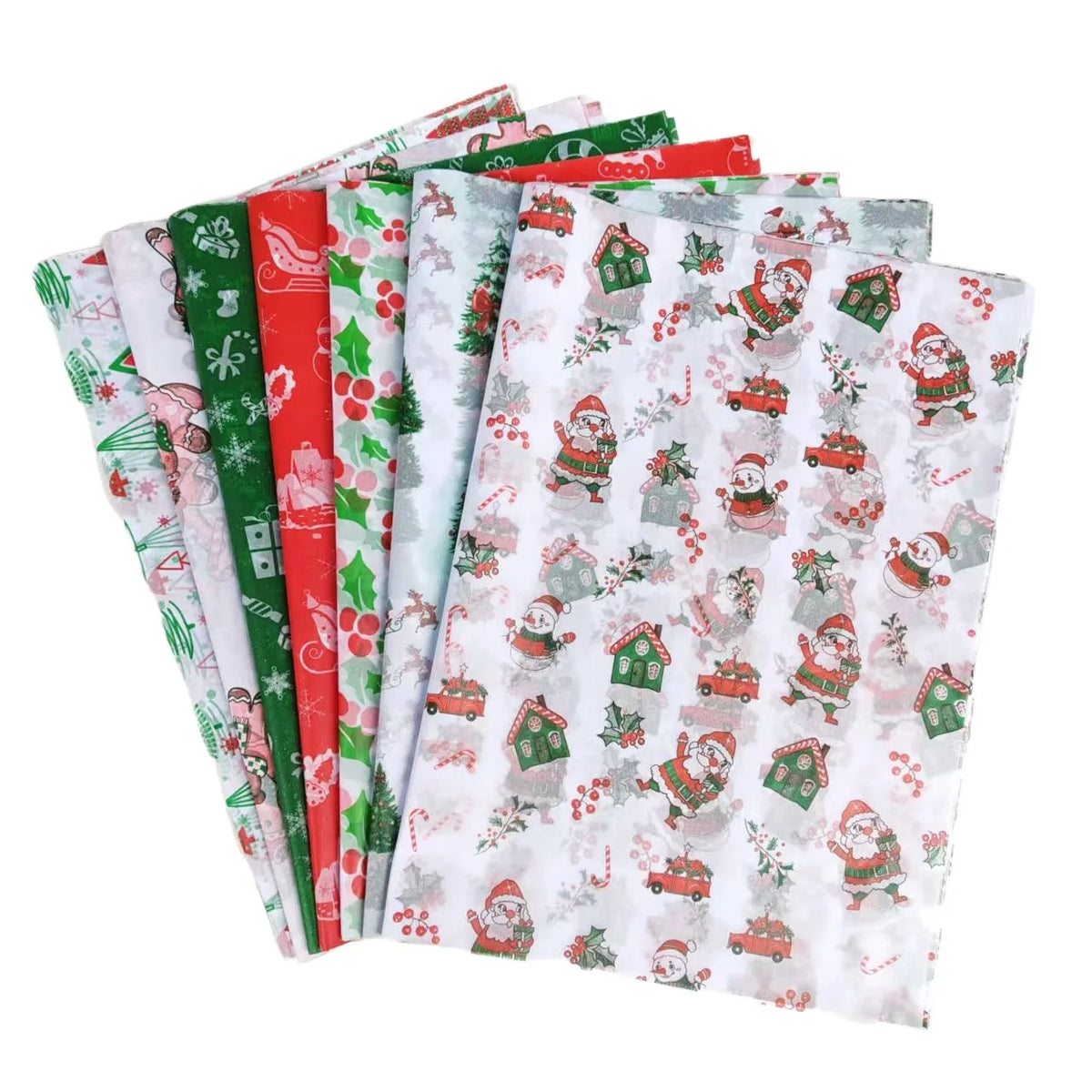 20-Sheet Christmas Tissue Wrapping Paper – Festive DIY Craft