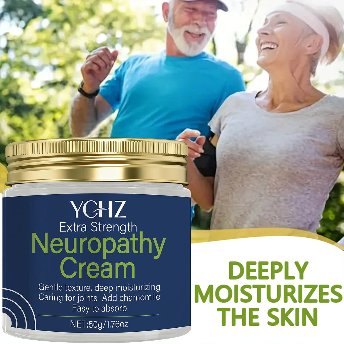 YCHZ Moisturizing Cream for Feet, Legs & Hands – Natural Formula