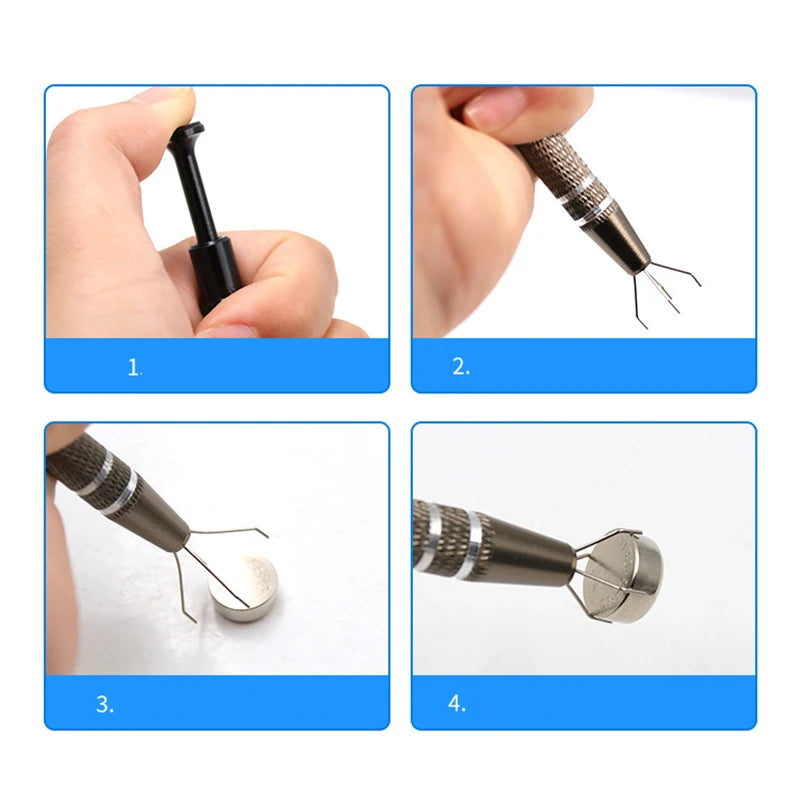 IC Chip Puller 4-Claw Precision Parts Grabber Tool – 120mm
