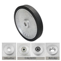 350×50mm Rubber Contact Wheel for Belt Grinder | RAMS BRALIN