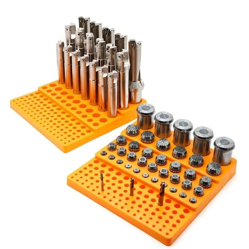 131-Hole Milling Cutter Organizer Box | Large Capacity Storage