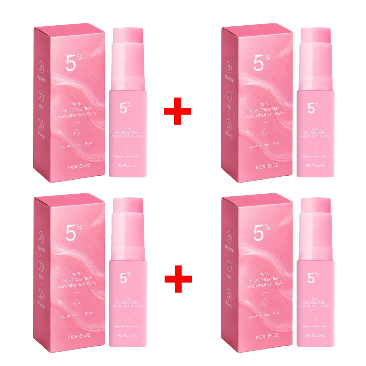 5% PDRN Pink Collagen Balm Stick – Hydrating & Firming 10g