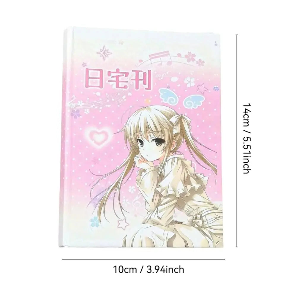 Japanese Pink Cartoon Sticker Book – DIY Scrapbook Supplies