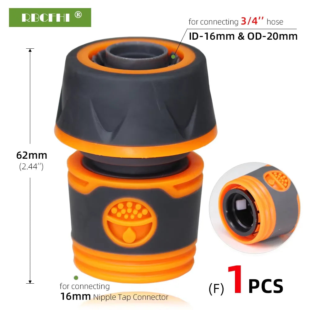 1/2" & 3/4" Garden Hose Quick Connectors – 13 Types
