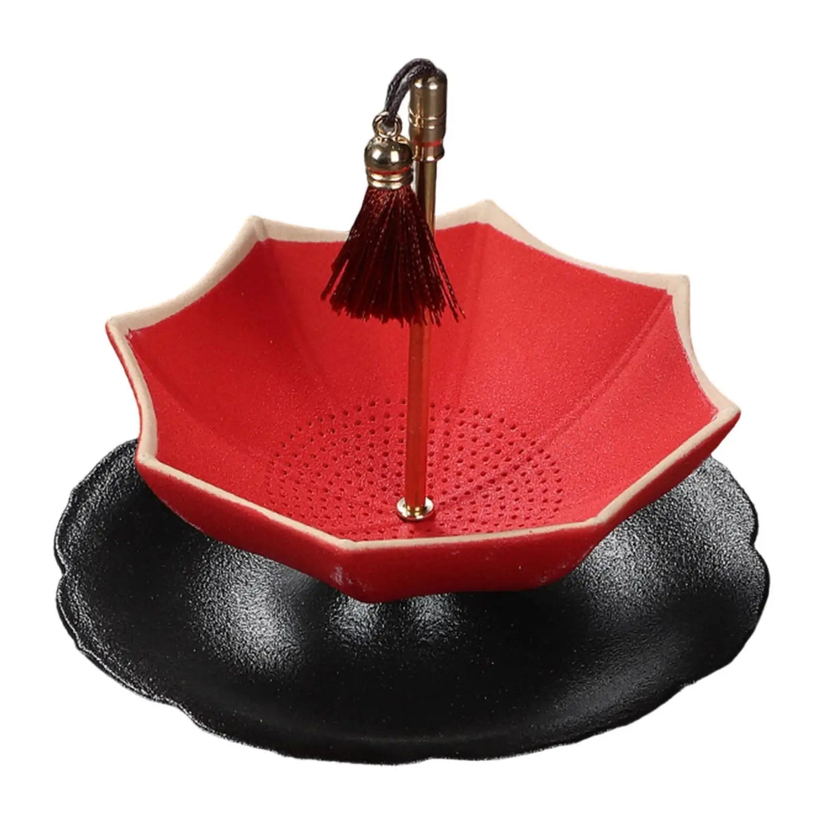 Umbrella Shape Ceramic Tea Strainer | Porcelain Loose Leaf Filter