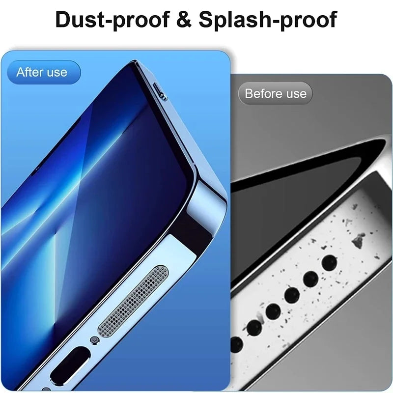 Metal Dust Mesh Kit for iPhone 15 14 13 12 11 – Speaker & Port
