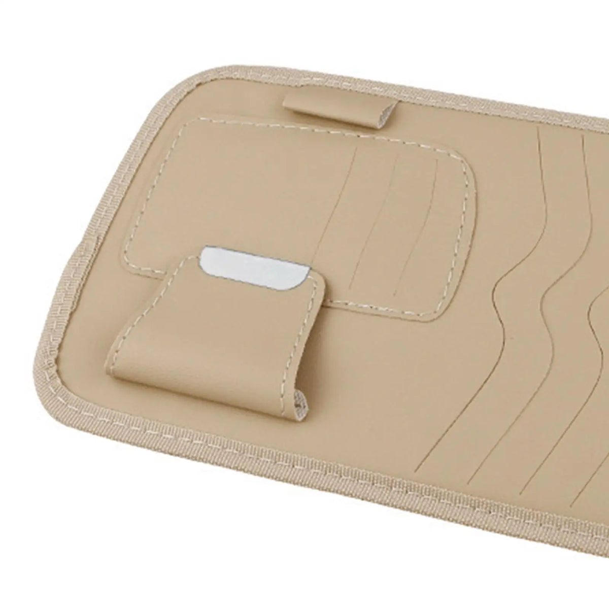 Car Visor CD Organizer PU Leather DVD Holder 2-Pack