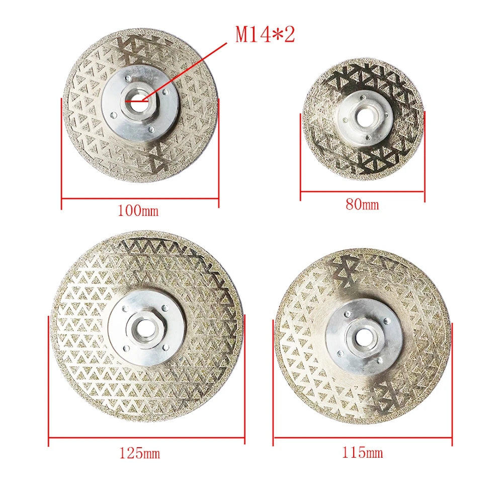 Diamond Cutting Grinding Wheel M14 for Angle Grinder – 115/125mm
