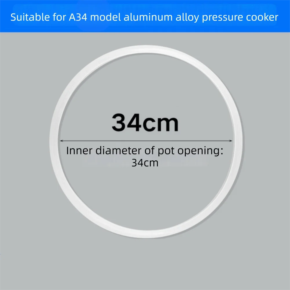 Silicone Pressure Cooker Sealing Ring | Multi-Size O-Ring