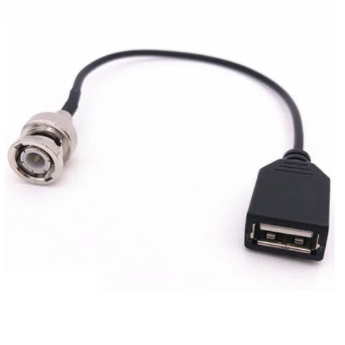 BNC/SMA to USB Female RG174 50 Ohm Low Loss Extension Cable
