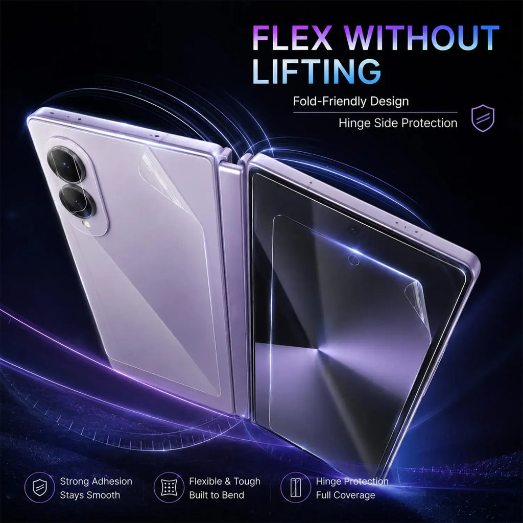 Samsung Galaxy Z Fold 8 Hydrogel Screen Protector 4-Piece Set