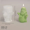 Santa Claus Silicone Mold – Candle, Resin & Clay Christmas Craft