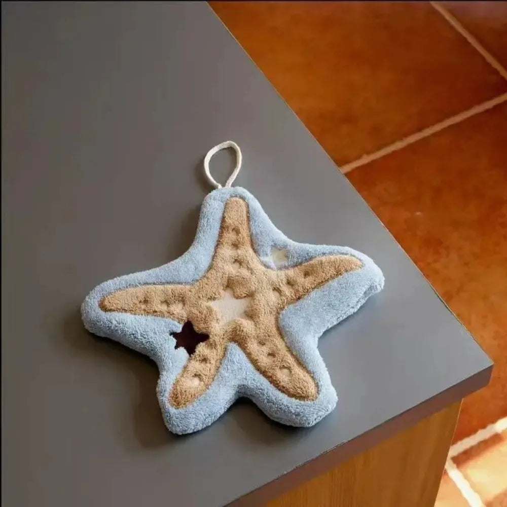 Starfish Microfiber Hand Towel – Quick-Dry & Super Absorbent