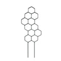 Honeycomb Plant Trellis – Rustproof Plastic Climbing Support