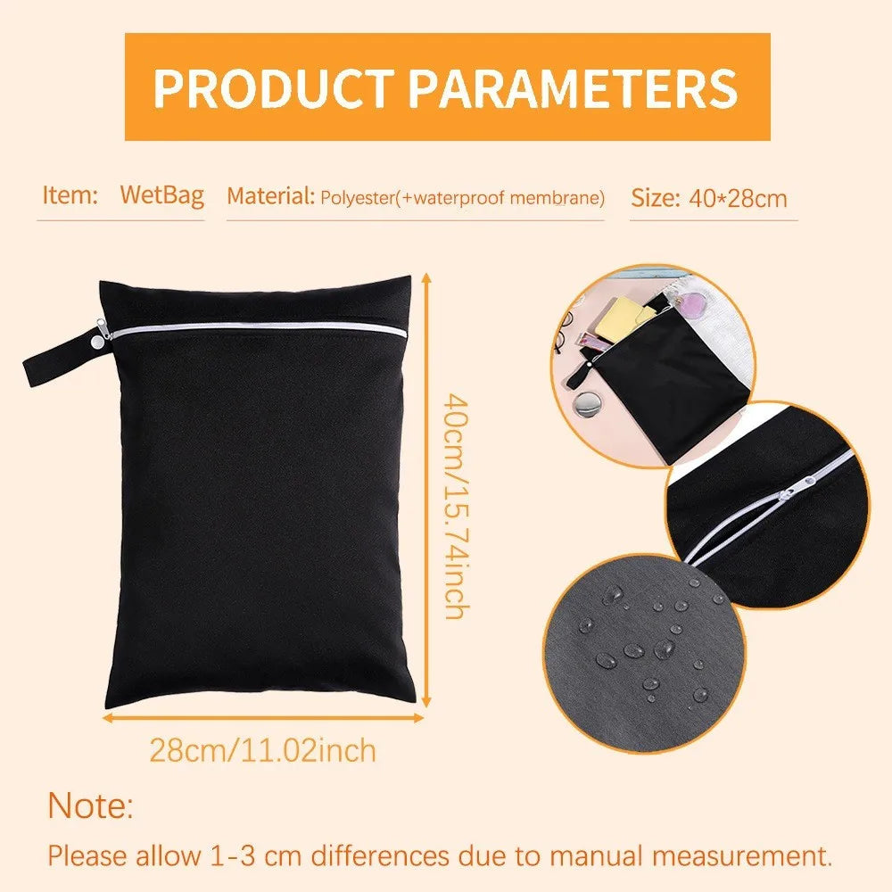 Personalized Waterproof Wet Dry Bag – Custom Name Swim Pouch