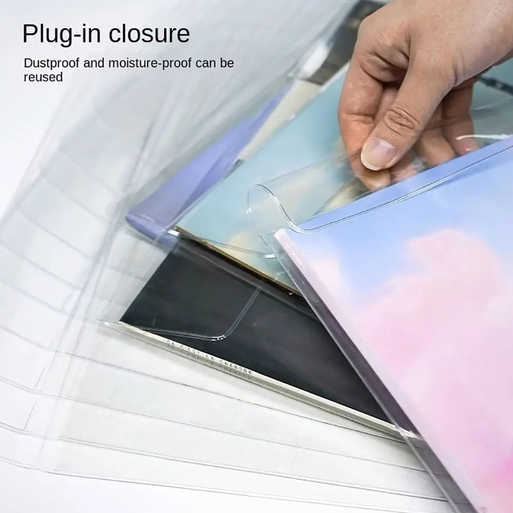 Resealable PVC Vinyl Record Sleeves – 7, 10 & 12 Inch LP Covers