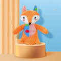 Plush Squeaky Dog Toy – Elephant, Rabbit & Fox Designs