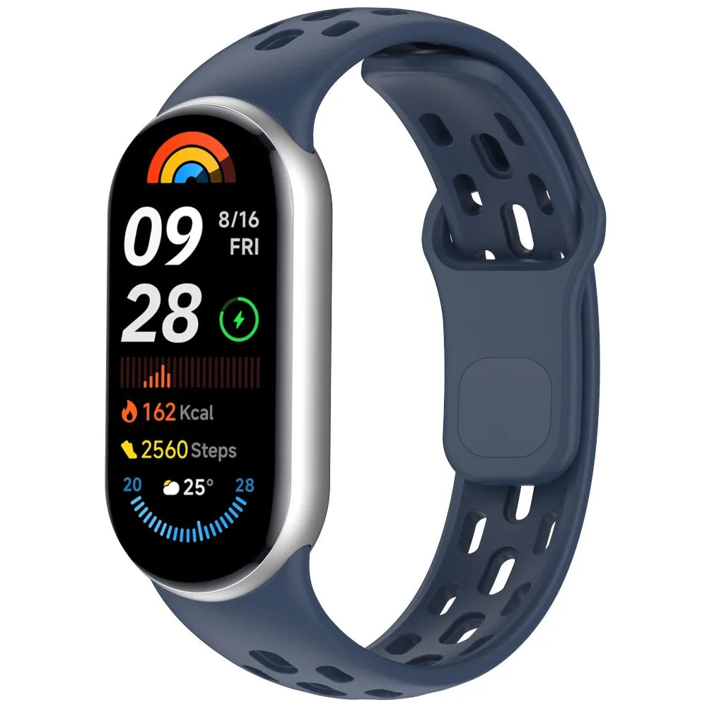 TPU Sport Band for Xiaomi Mi Band 8 9 10 – Breathable Strap