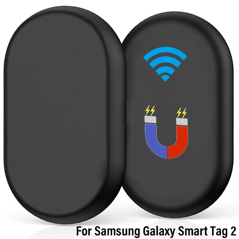 Samsung Galaxy SmartTag2 Silicone Magnetic Case + Adhesive