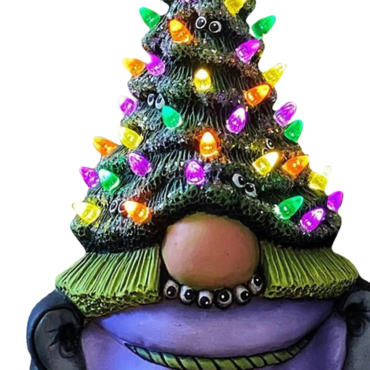 Resin Gnome Figurine with LED Light | Easter Holiday Decor