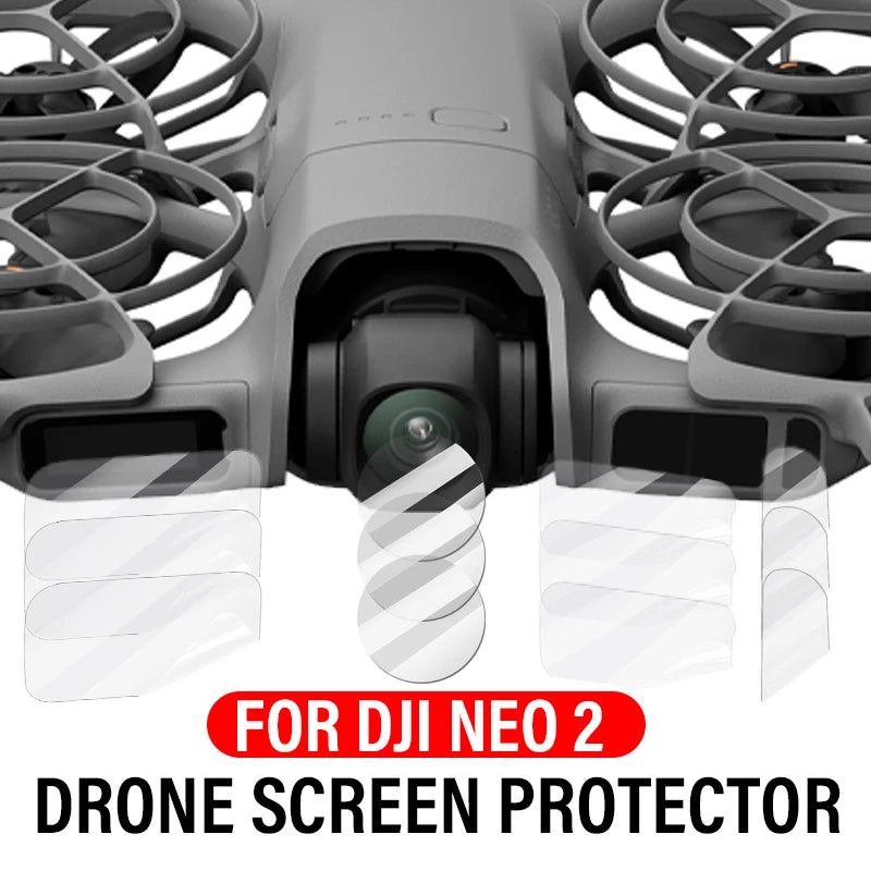 DJI Neo 2 Lens Protector – Tempered Glass & TPU Film Set