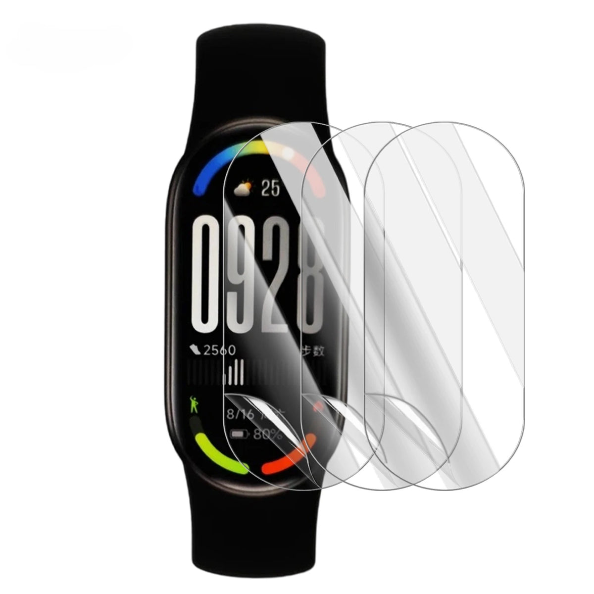 Xiaomi Mi Band 10 Hydrogel Screen Protector – 3 to 30 Pack