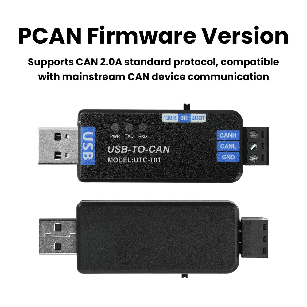 USB to CAN Adapter Analyzer – PCAN Firmware Signal Converter