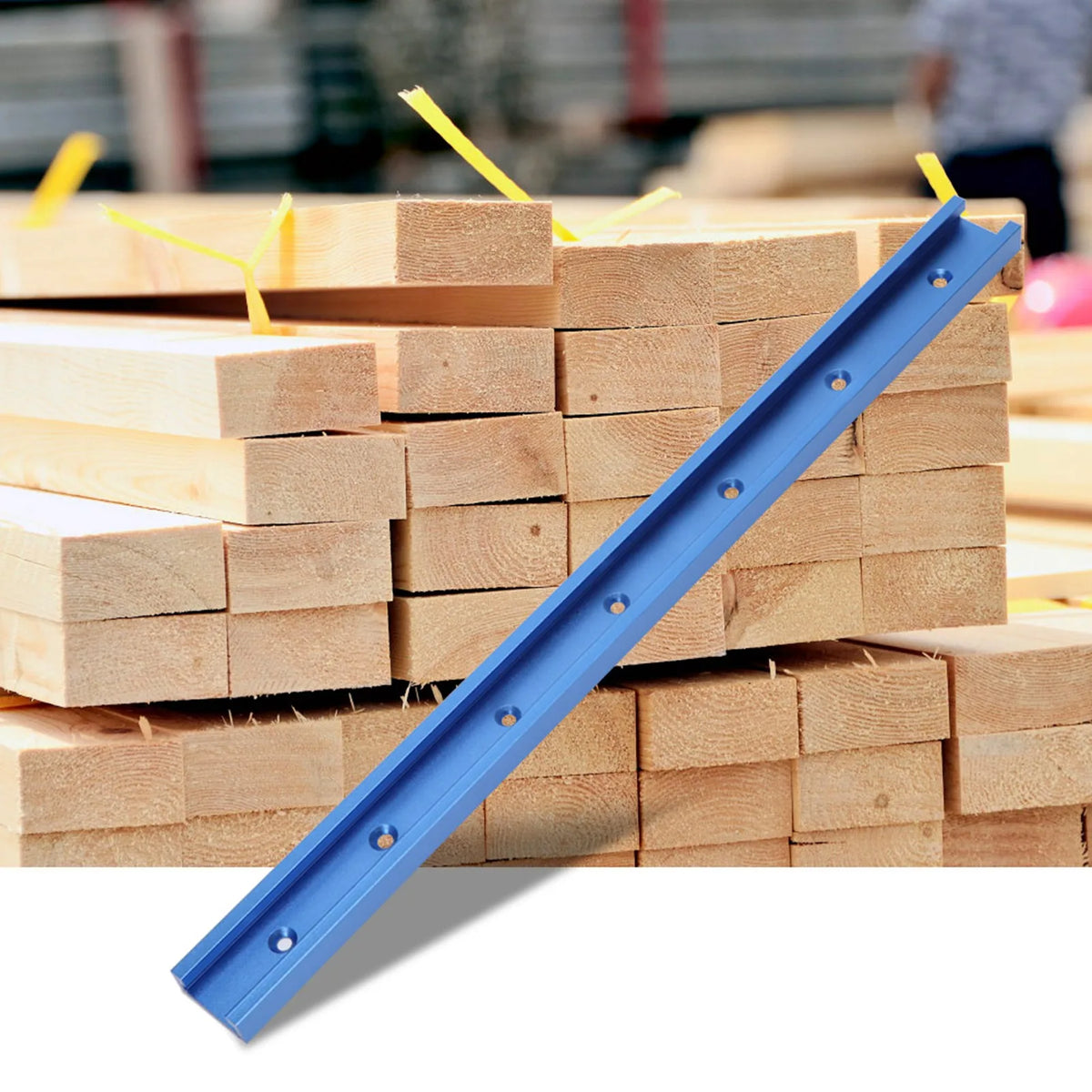 Aluminum T-Track Miter Jig Tool | 800/1000/1220mm Woodworking