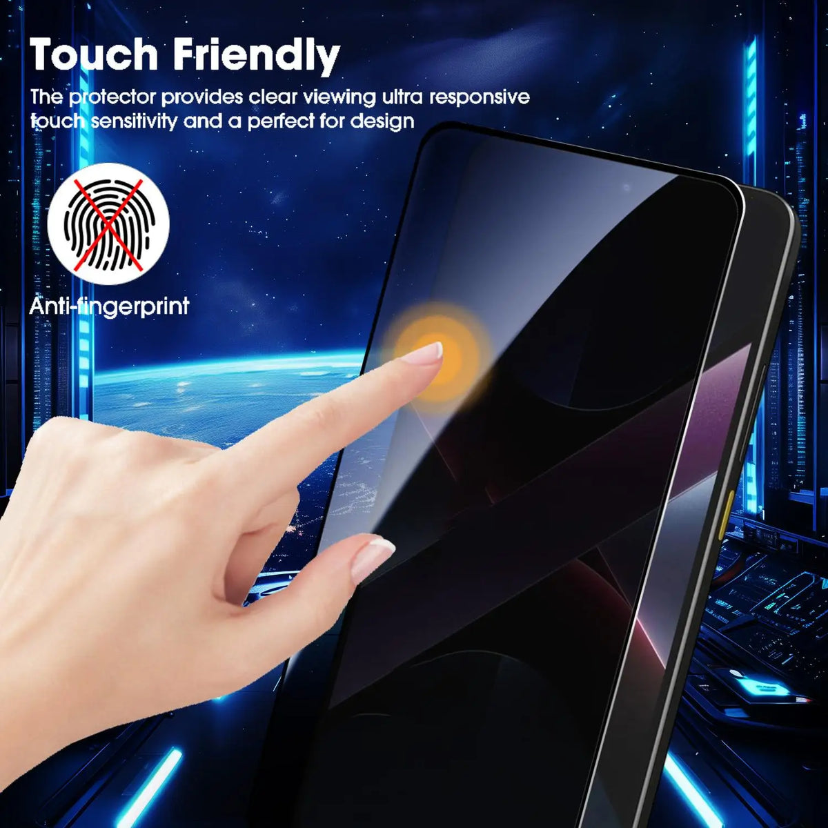 Privacy Tempered Glass Screen Protector – Xiaomi POCO X7 Pro