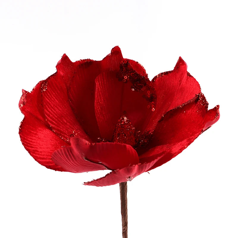 Christmas Decorative Flower Stem – Festive Floral Accent Décor