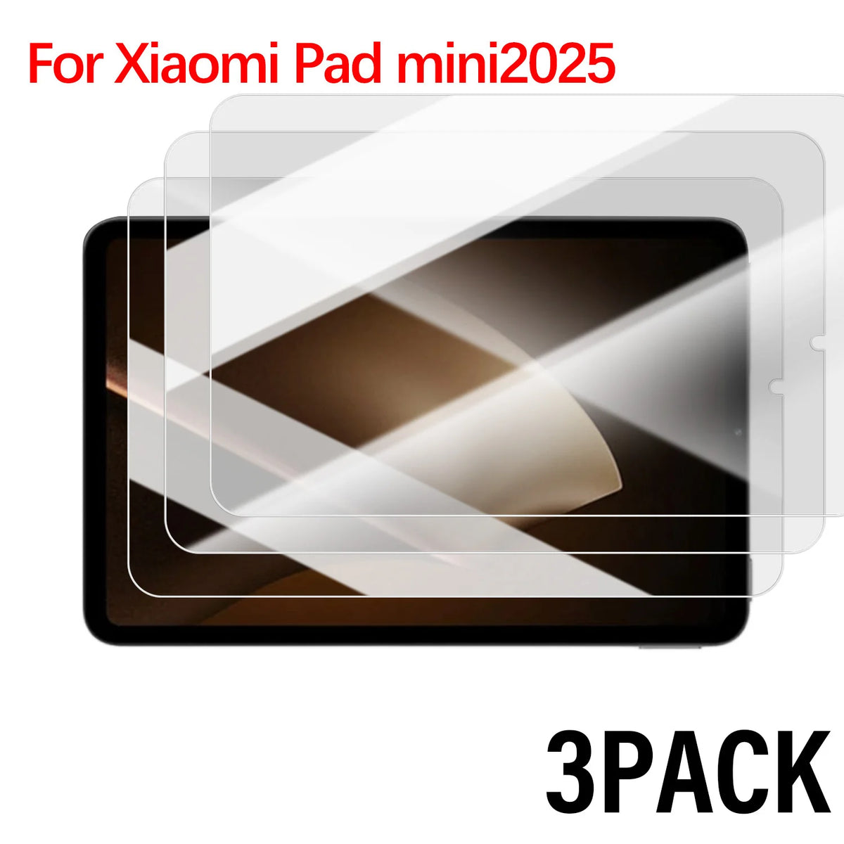 Xiaomi Pad Mini 8.8" 2025 Tempered Glass Screen Protector 1-3 Pack
