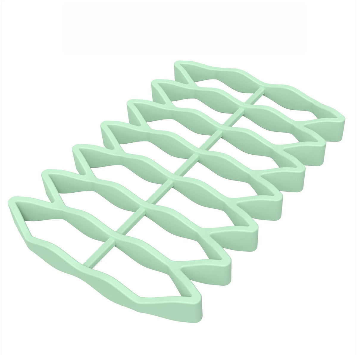 Hollow Silicone Trivet Mat – Heat Resistant Non-Slip Pot Pad