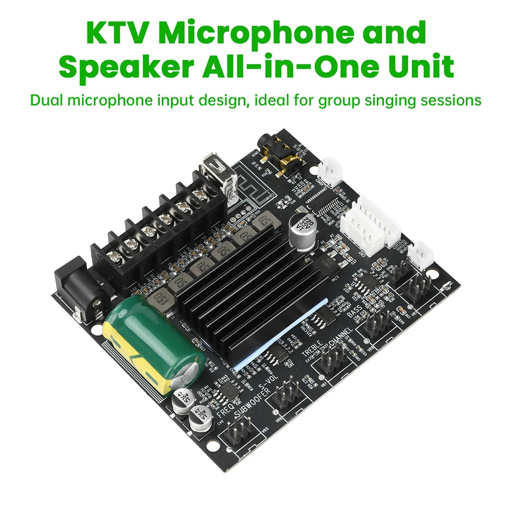 2.1-Ch Bluetooth Amplifier Board 200W TPA3116D2 MT21S