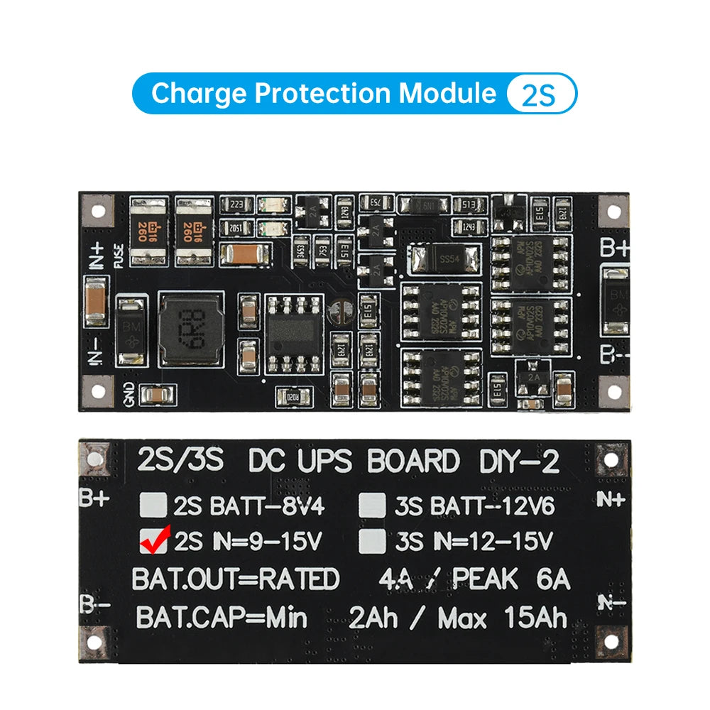 UPS Power Module 2S/3S Charging Protection Board 50W 4A