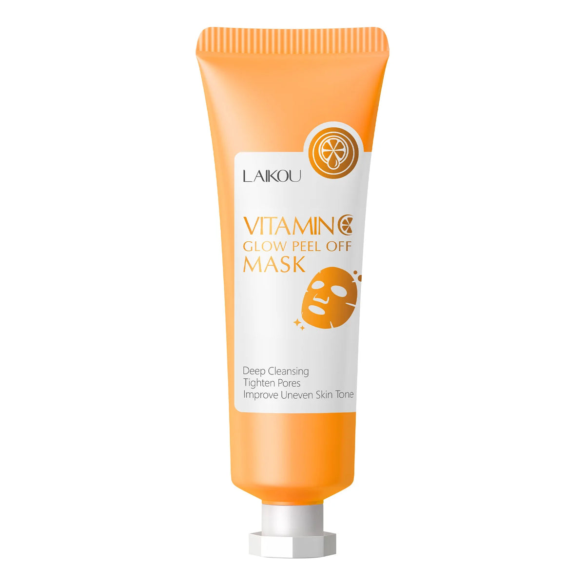 LAIKOU Vitamin C Peel-Off Face Mask – Pore Cleansing & Glow