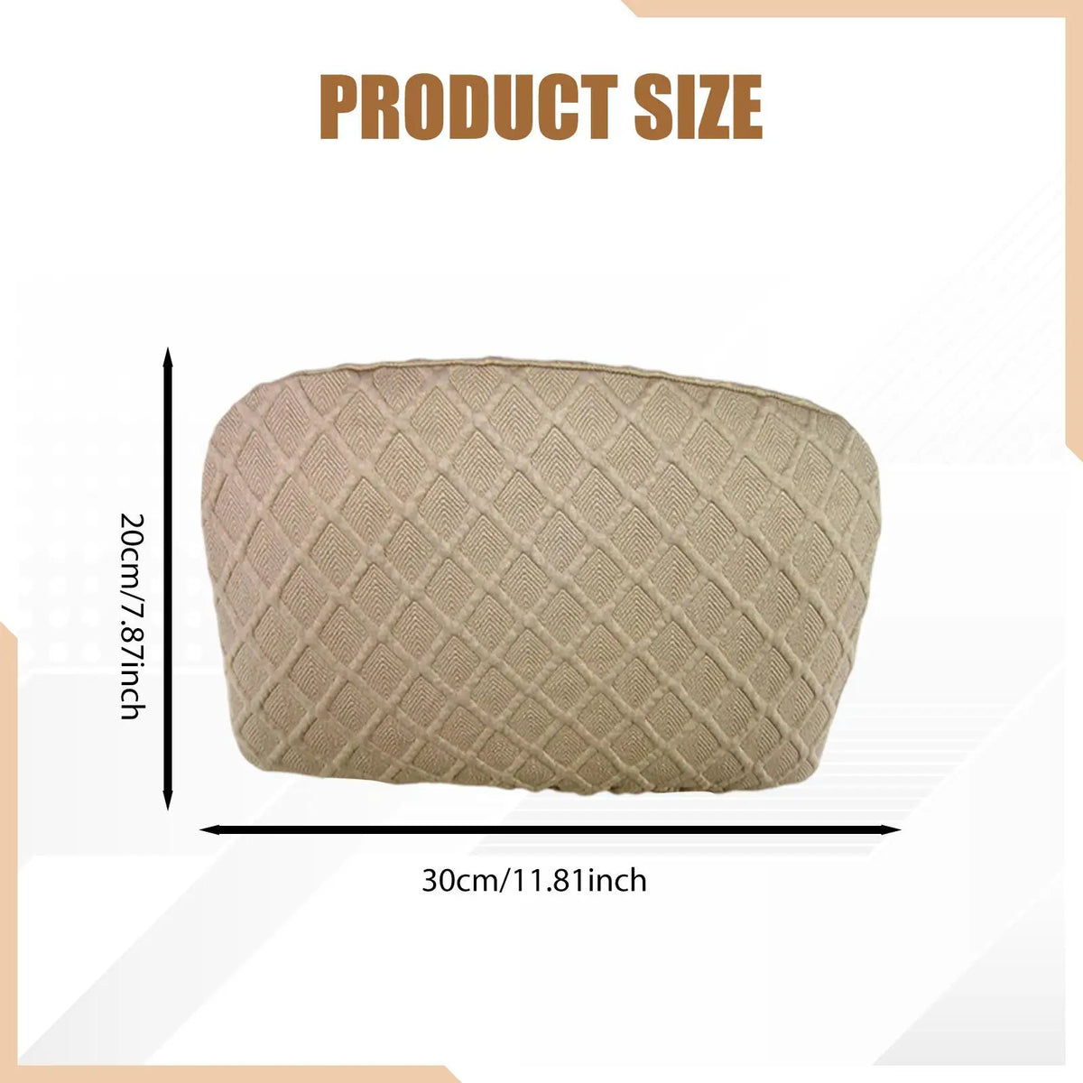 Dustproof Office Chair Back Slipcover | Elastic Backrest Protector