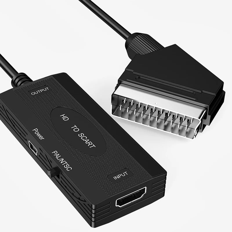 HDMI to SCART Converter Adapter – 1080P HD Video Output