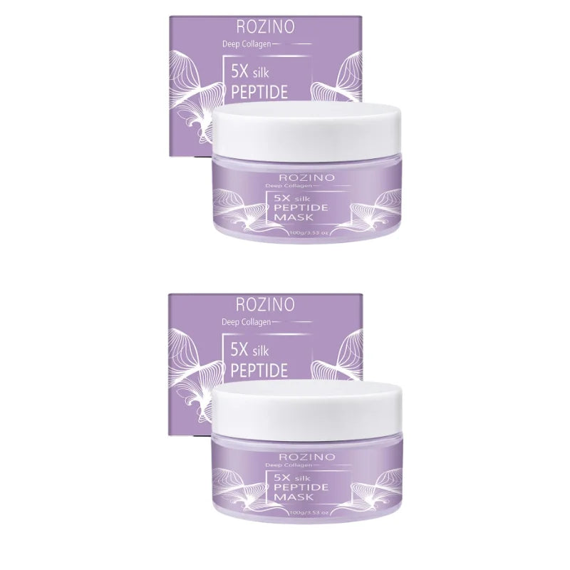 ROZINO Peptide Purple Mud Mask – Moisturizing & Cleansing 100g