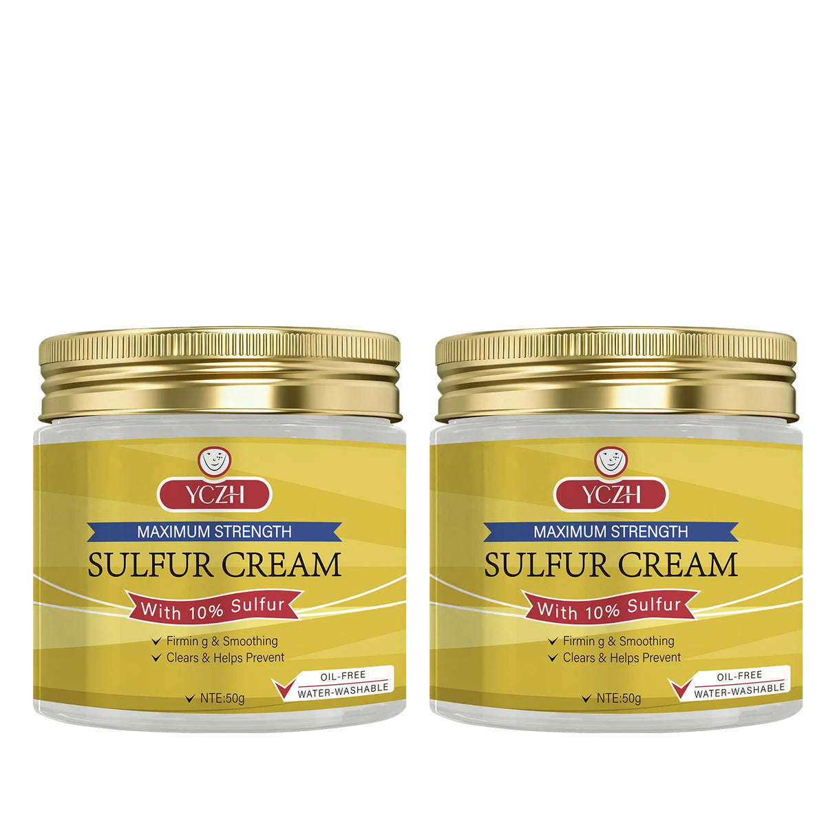 YCHZ Sulfur Cream – Pore Minimizing & Skin Firming | 50g