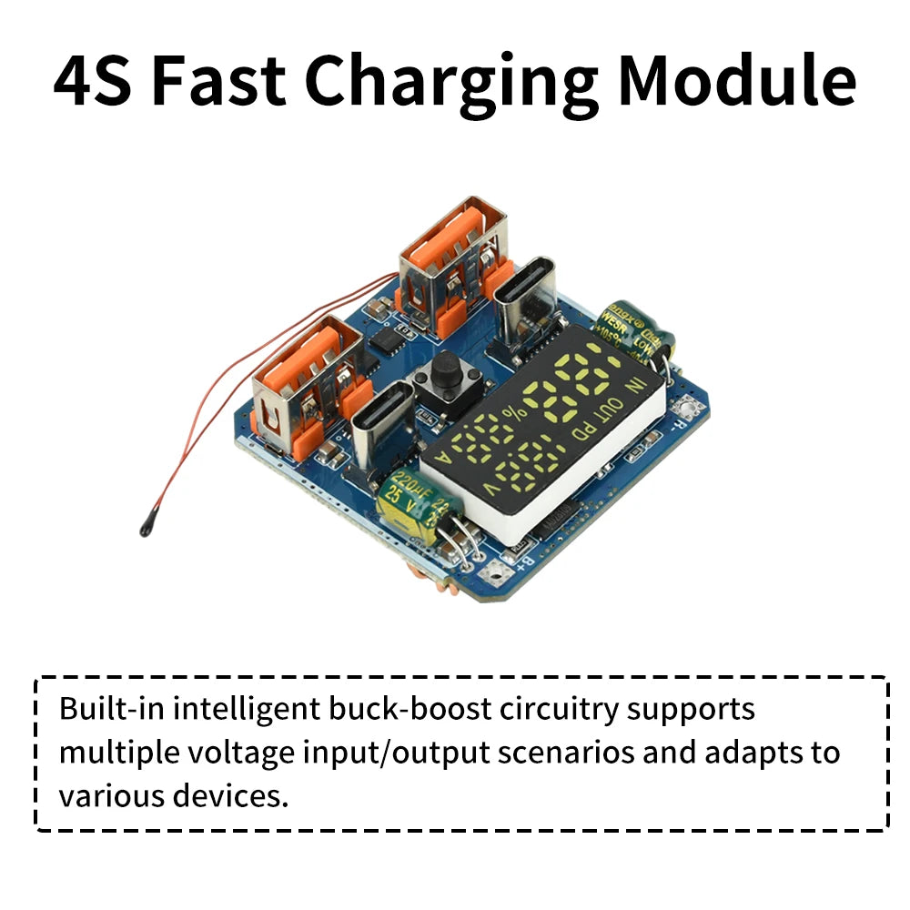 4S PD 100W Buck-Boost Charging Module – 20V 5A Bidirectional
