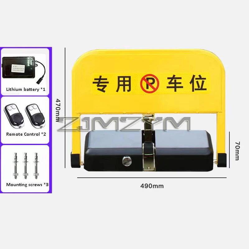 Remote Control Parking Space Lock – Anti-Occupancy Floor Lock