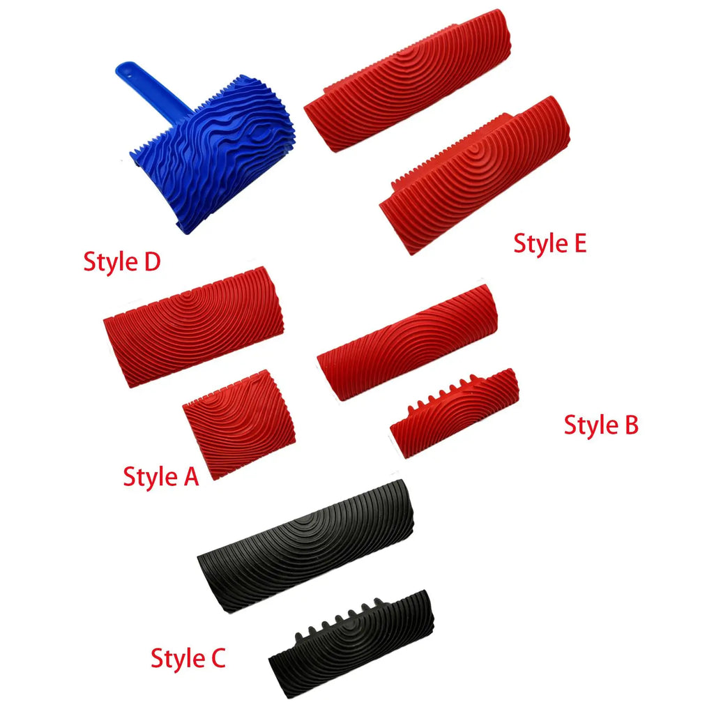 Wood Grain Roller Painting Tool – DIY Graining Kit Set