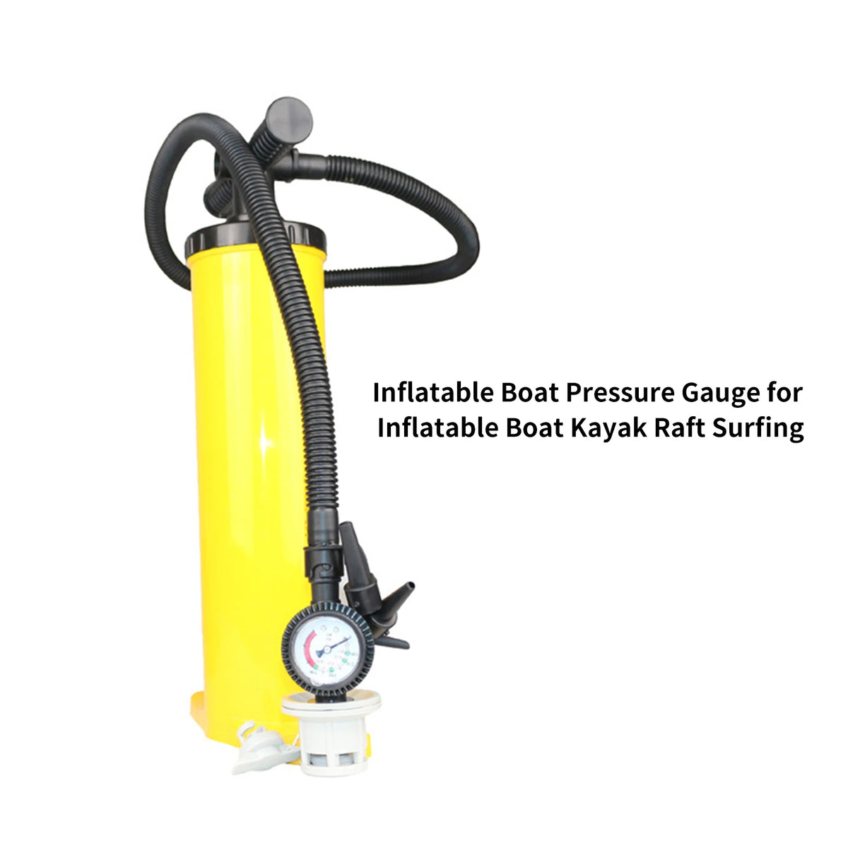 Inflatable Boat Pressure Gauge – Kayak Raft SUP 0–5 PSI