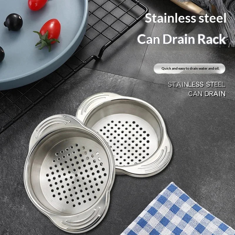 Universal Stainless Steel Can Strainer & Colander – 304 Steel