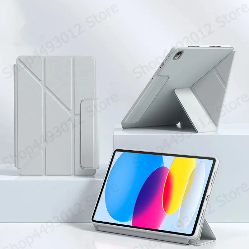 PU Leather Tri-Fold Stand Case – iPad 11 2025 & 10th Gen