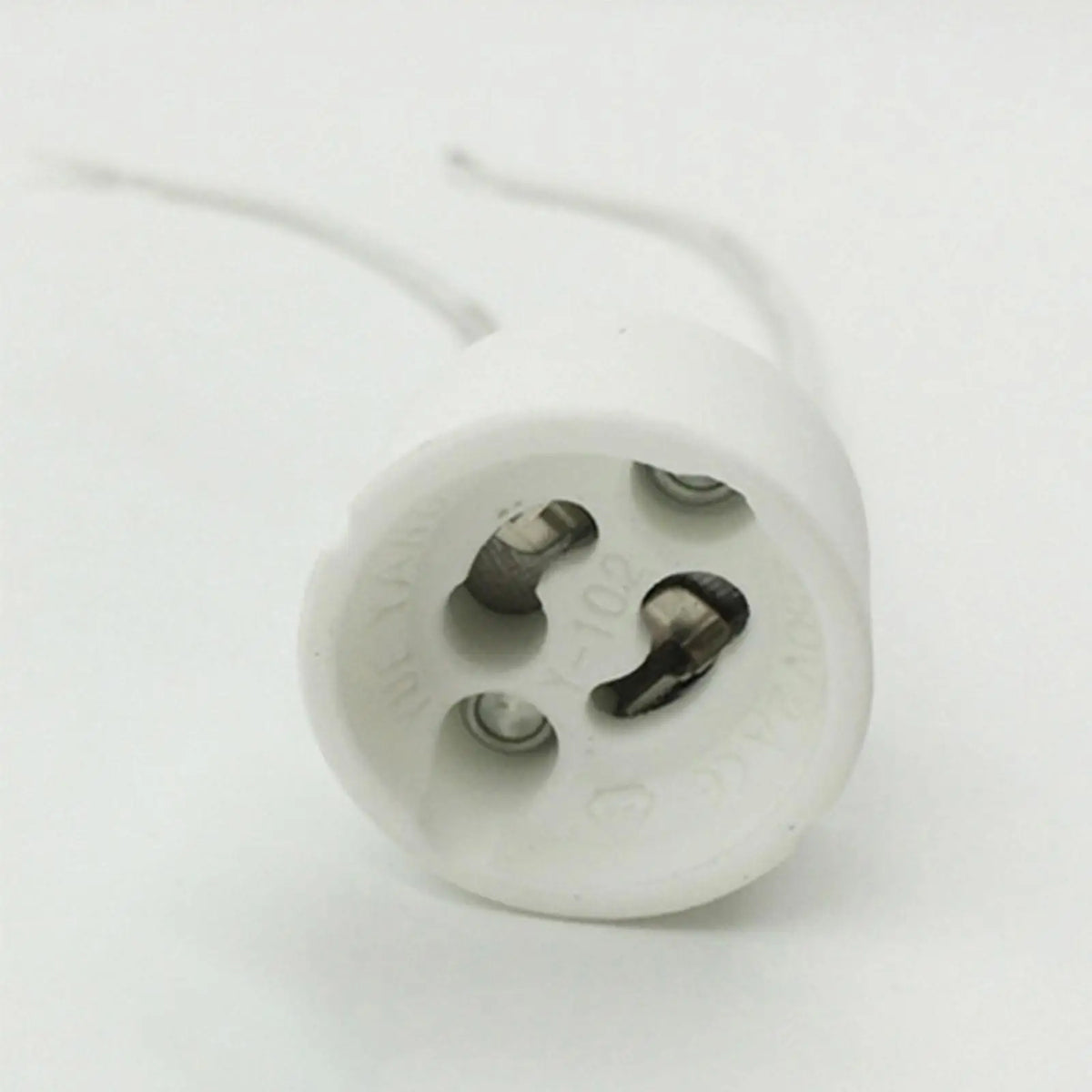 GU10 Lamp Holder Socket – LED & Halogen Bulb Base 10-Pack