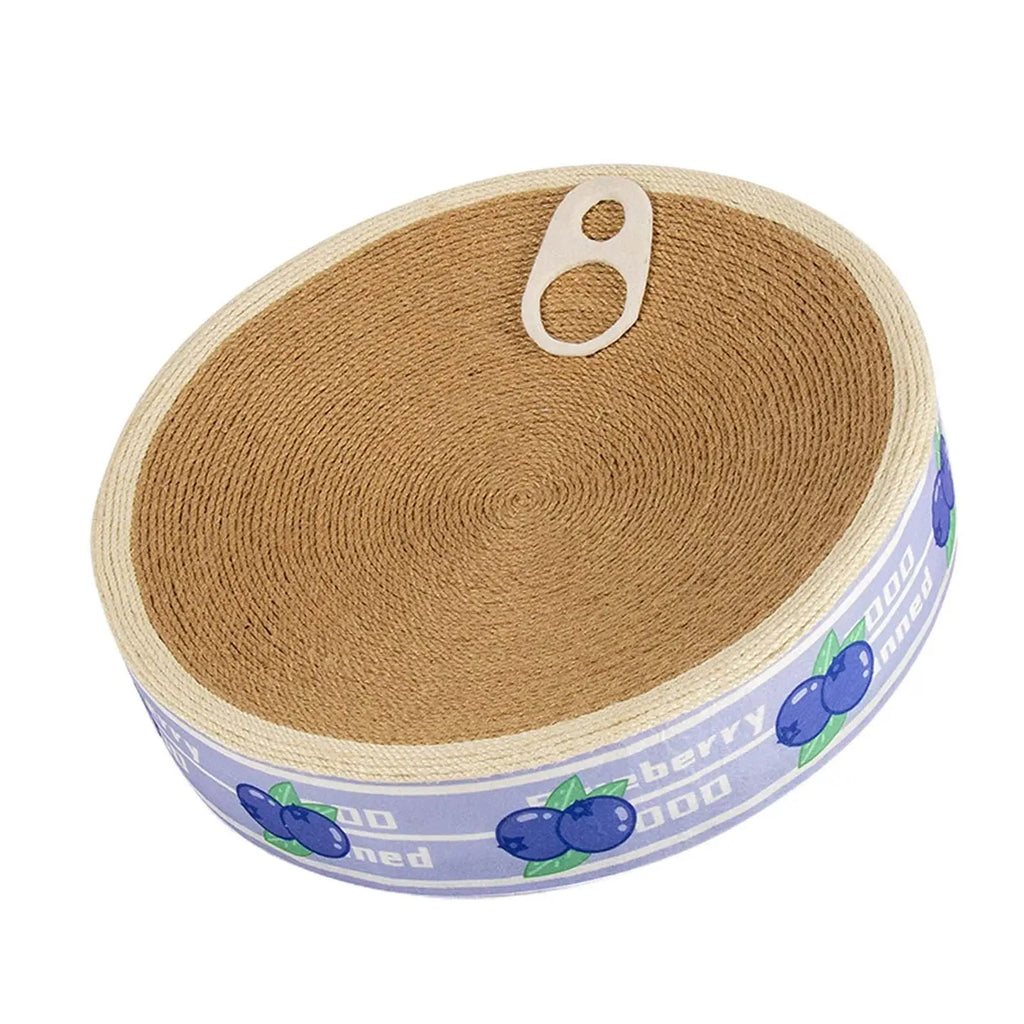 Kesoto Round Sisal Cat Scratcher Lounge Bed | Furniture Guard