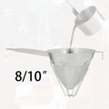 Fine Mesh Strainer with Stand | Stainless Steel Colander
