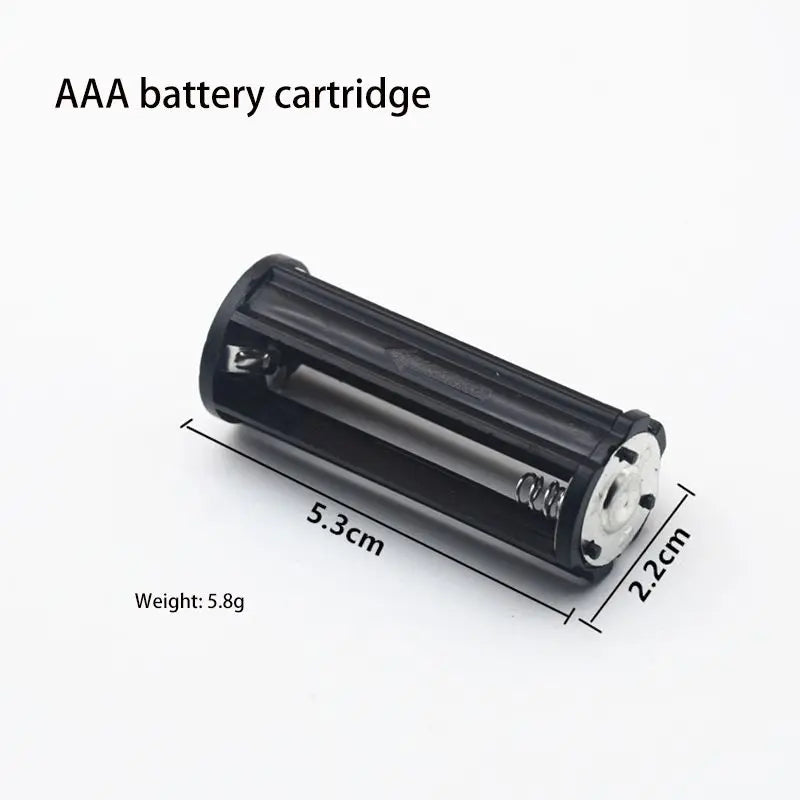 3×AAA Battery Holder Converter Adapter for Flashlights